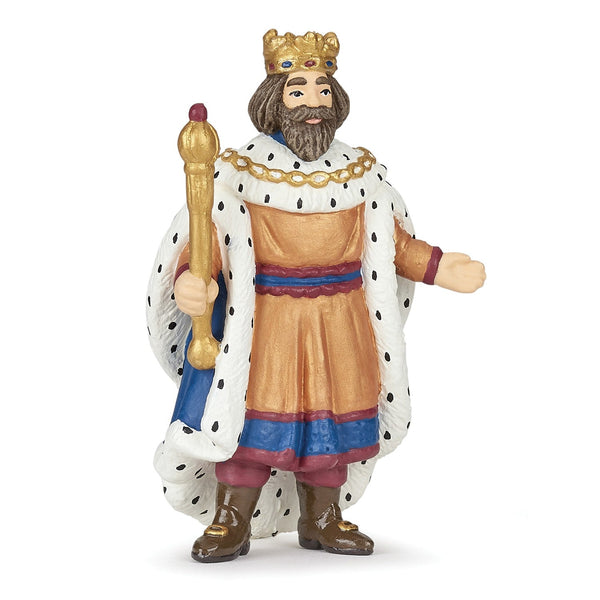 Figurine Roi au sceptre d'or Papo - personnage féerique