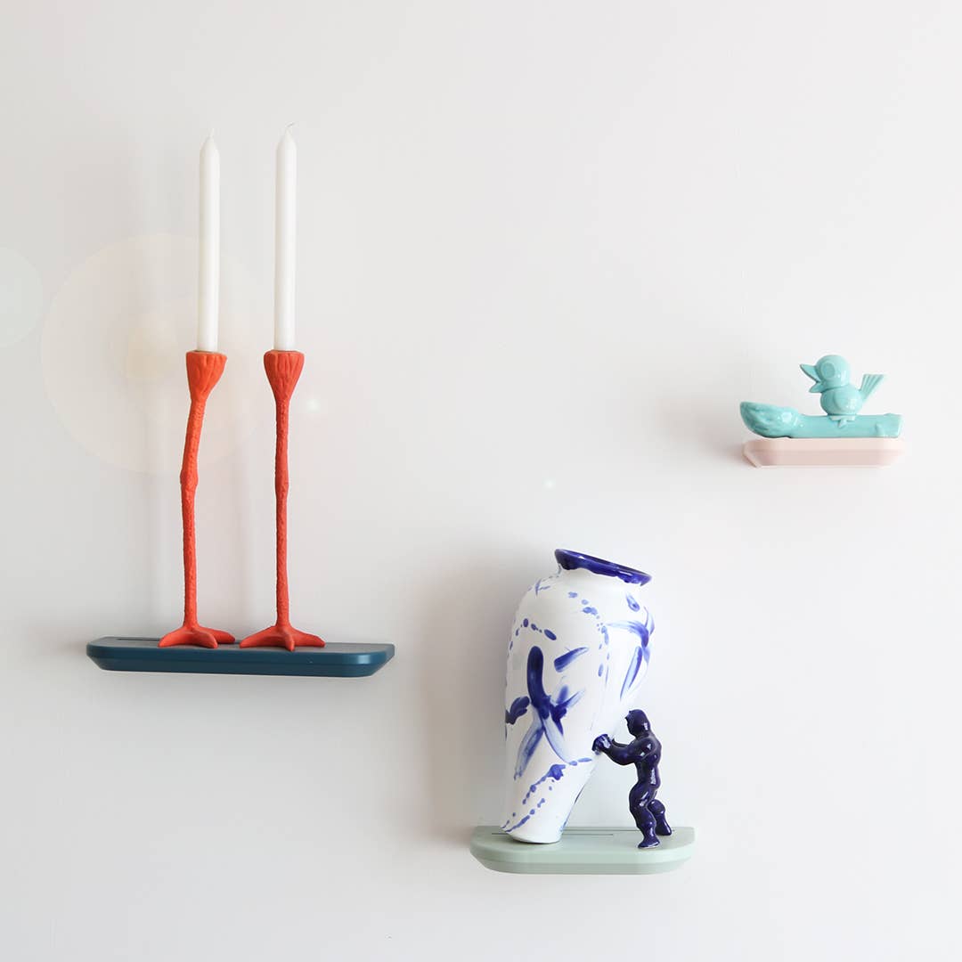 Voleur de fleurs Bleu – Jasmin Djerzic – Bleu – vue 15