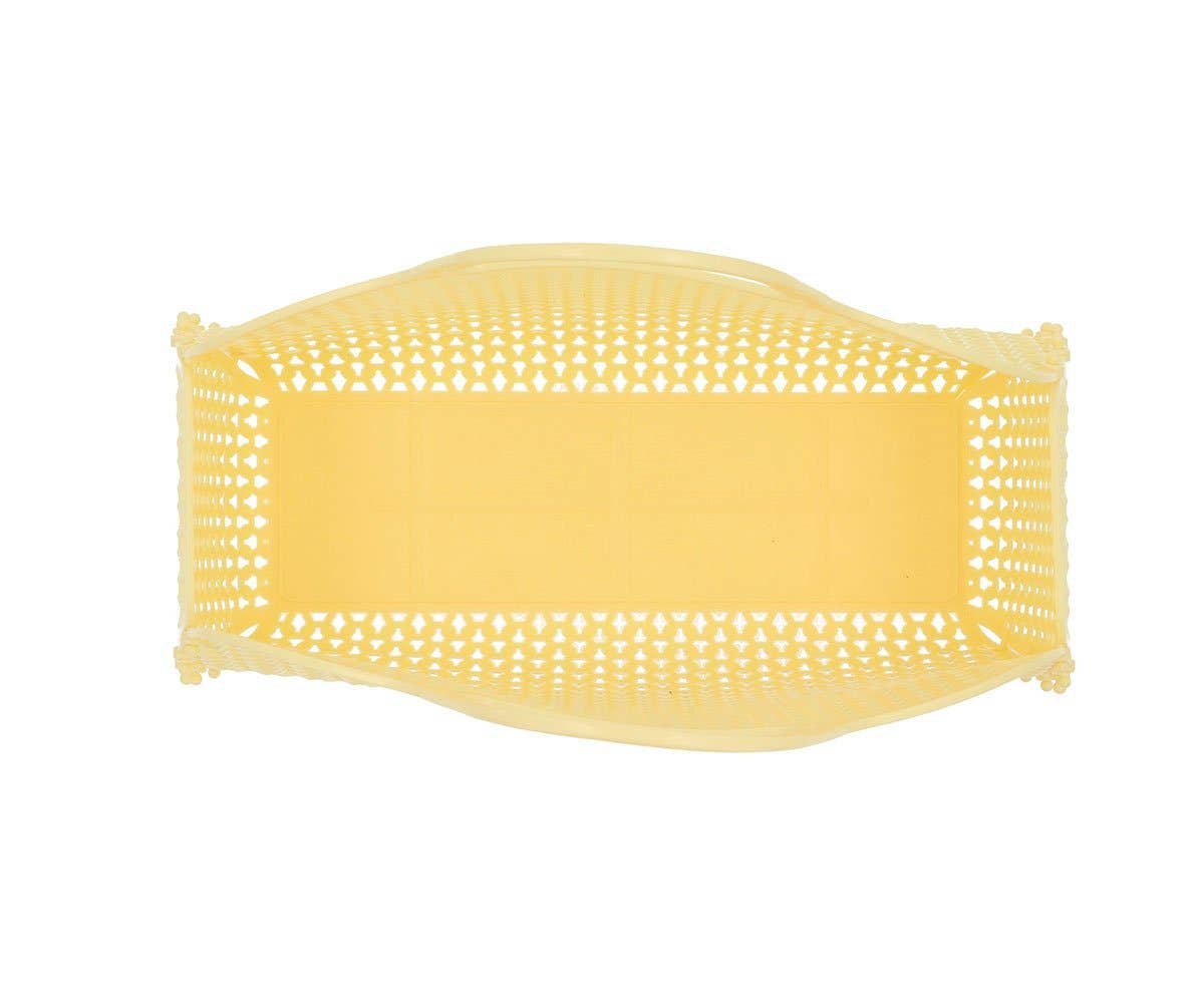 Lemon Yellow Vintage Retro Bag