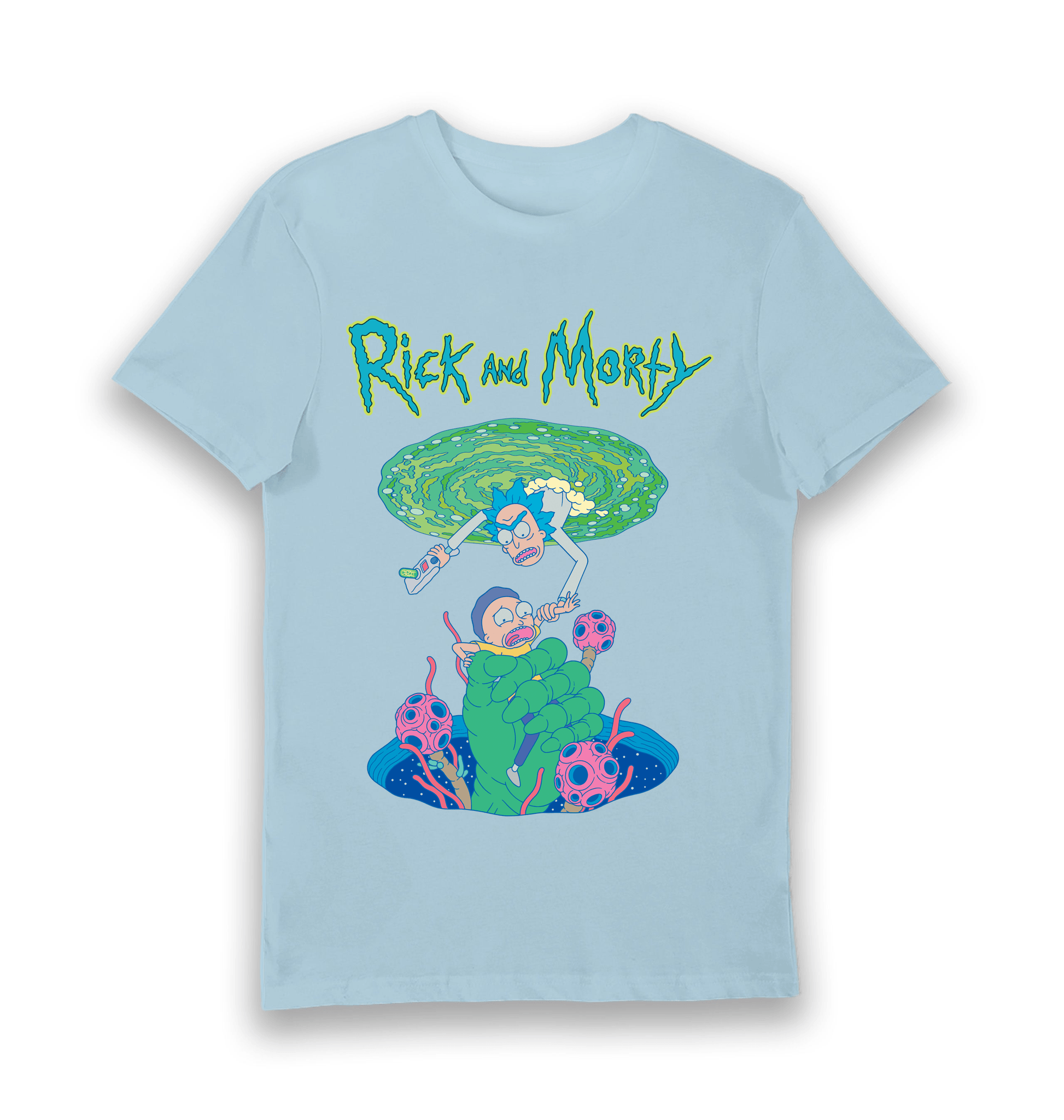 T-shirt Rick and Morty portail