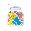 Autocollants vinyle Stickiville Peace & Love – Lot de 4 – OOLY