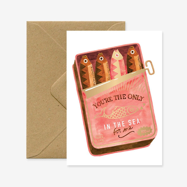 Fish in the sea - Carte de voeux