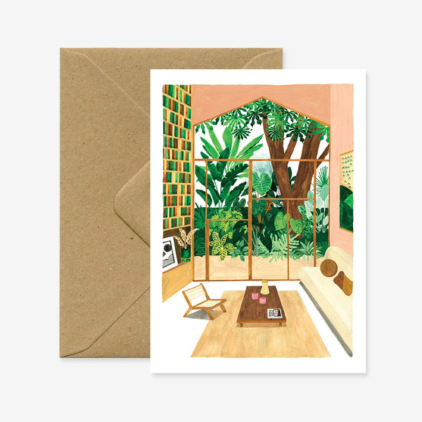 Inside out house - Carte de vœux