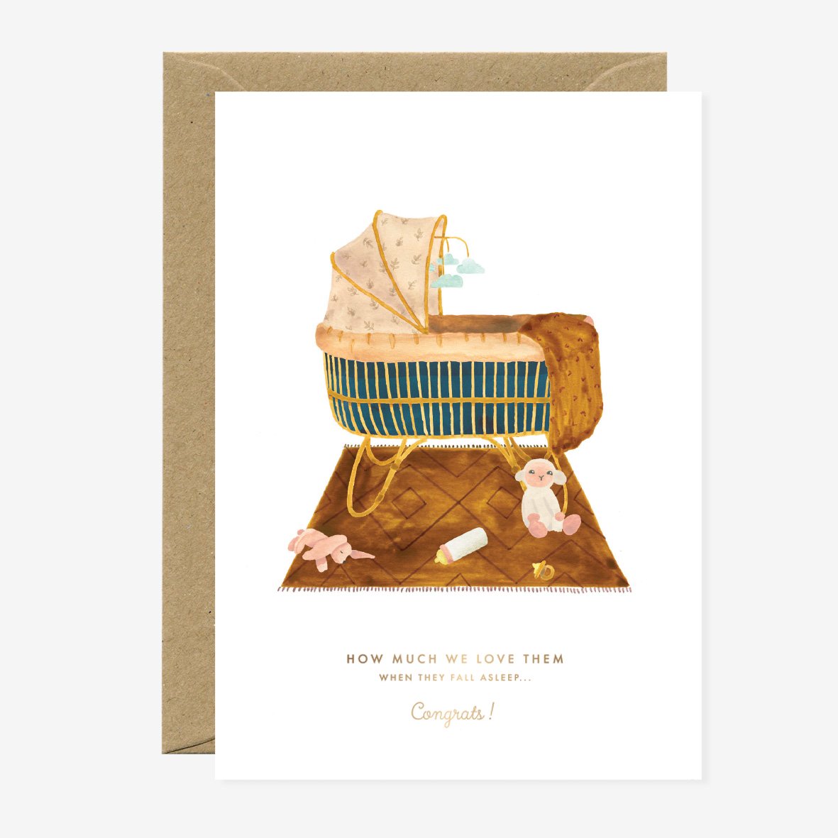 Baby Sleep - Carte de voeux
