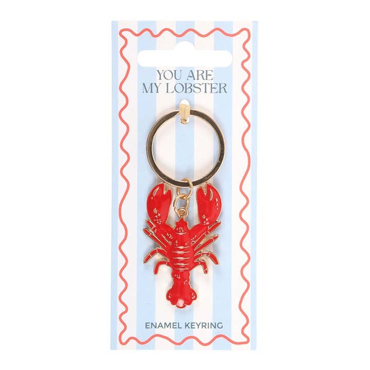 Lobster keychain “You are my Lobster”