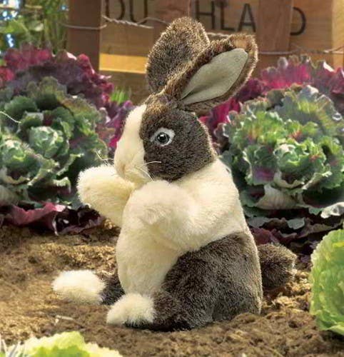 Marionnette à Main Lapin Hollandais