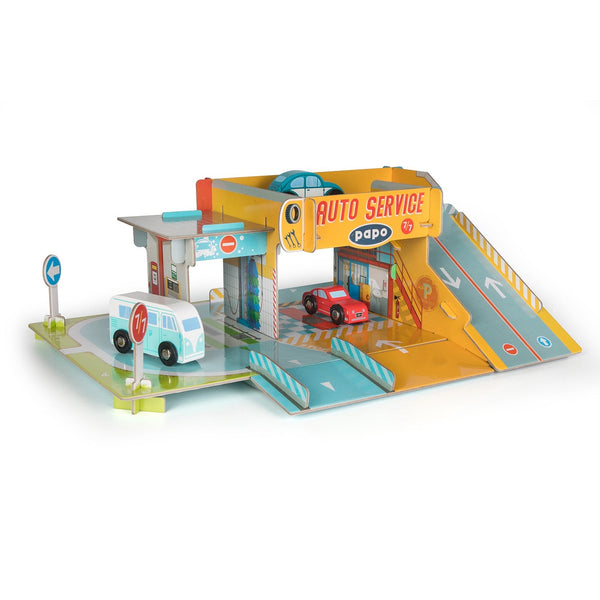 Le garage Papo - jouet de ville