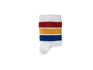 Kindersokken in primaire kleuren