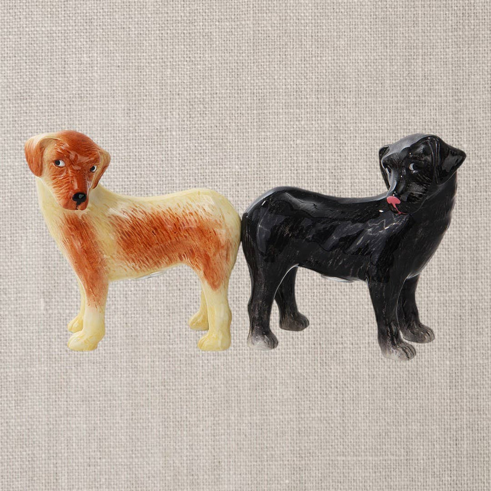 Salière et poivrière Labradors