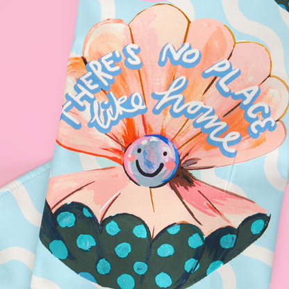 Dishcloth "Nothing beats home"