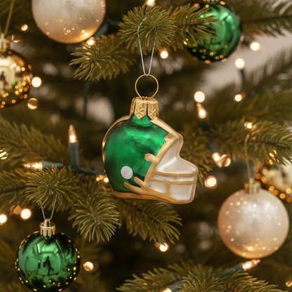 Kerstbal American Football helm XS