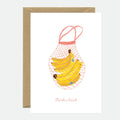 Thanks a Bunch Bananas - Carte de Remerciements