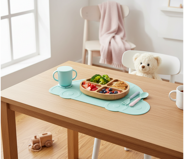 Kinderplacemat met automotief