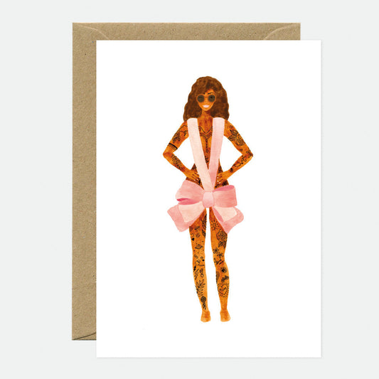 Woman Gift - Carte de voeux