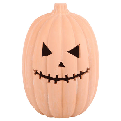 Décoration d'Halloween Citrouille en terre cuite