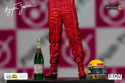Ayrton Senna 1988 Japan GP Statue - Art Scale 1/10 - Iron Studios