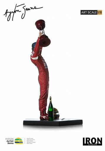 Ayrton Senna 1988 Japan GP Statue - Art Scale 1/10 - Iron Studios