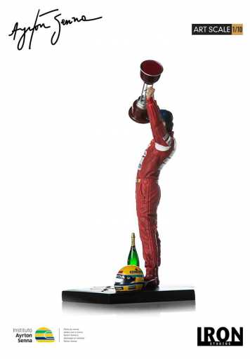 Ayrton Senna 1988 Japan GP Statue - Art Scale 1/10 - Iron Studios