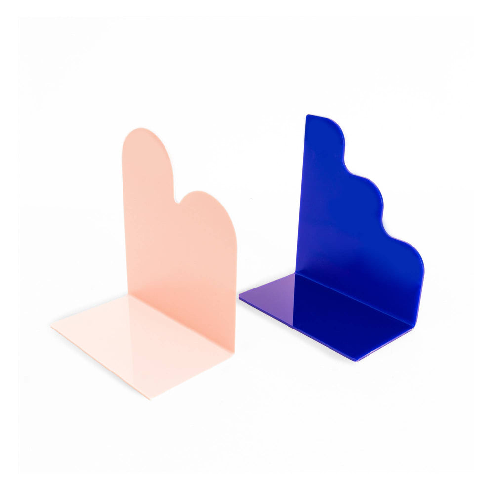 Ensemble de 2 Serre Livres Abstraits