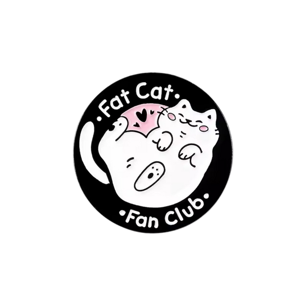 Speldje van de Fat Cat Fanclub