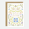 Congrats Lovebirds - Greeting Card - Gold Foil
