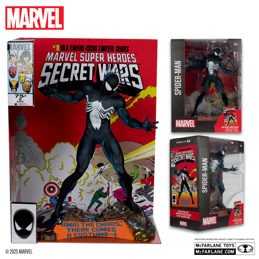 Statuette 1/6 Spider-Man (Marvel Super Heroes Secret Wars #8)