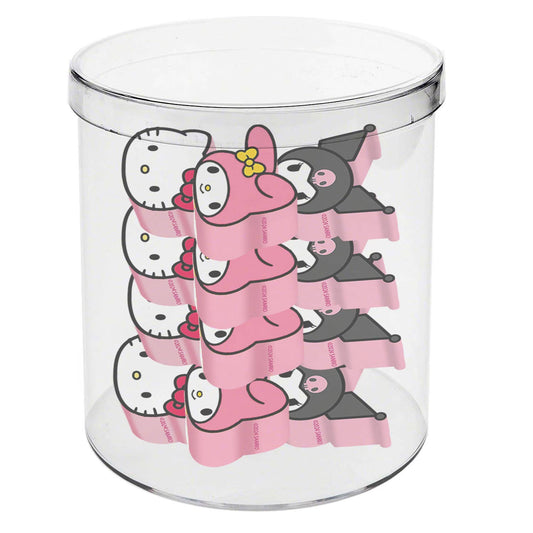 Sanrio Hello Kitty Mix-Cube avec 12 Gommes