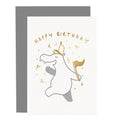Carte de Vœux Hippopotame "Happy Birthday"