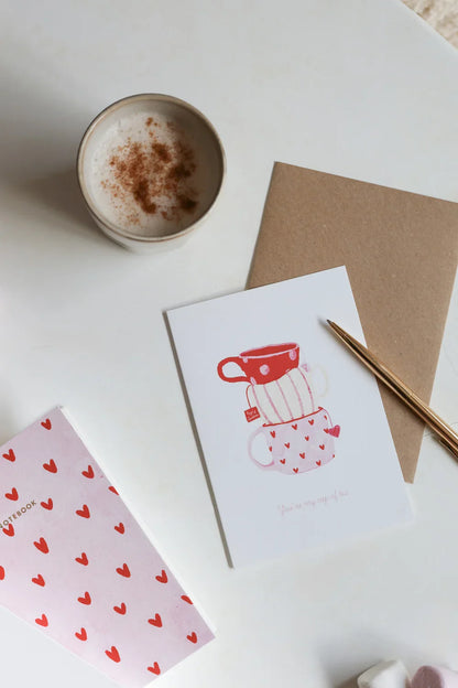 Cup of tea - Greeting card