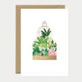 Merci Green House - Greeting Card - Gold Foil