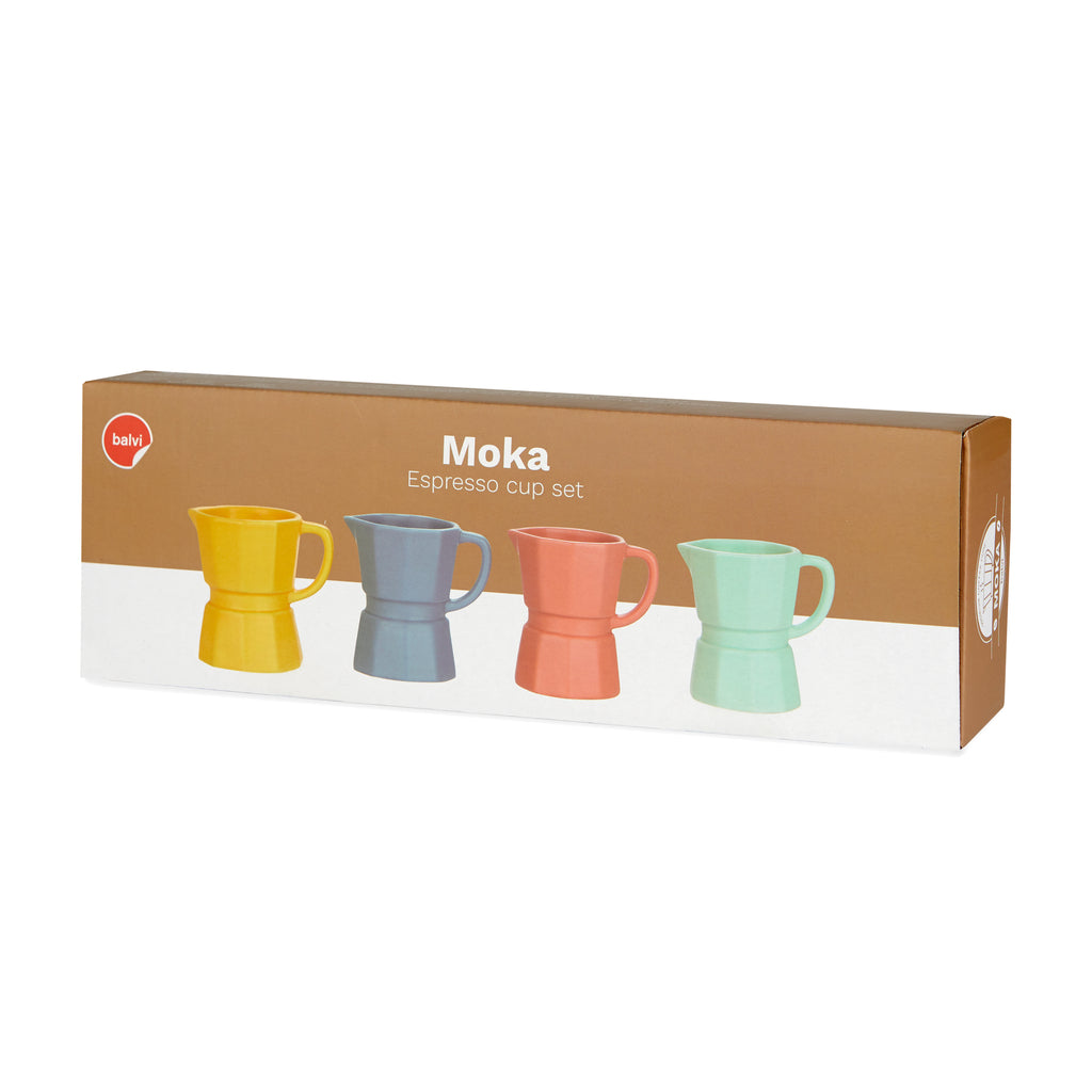 Moka Espresso Coffee cup set