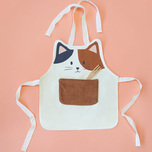 Kitty Calico Kids Apron