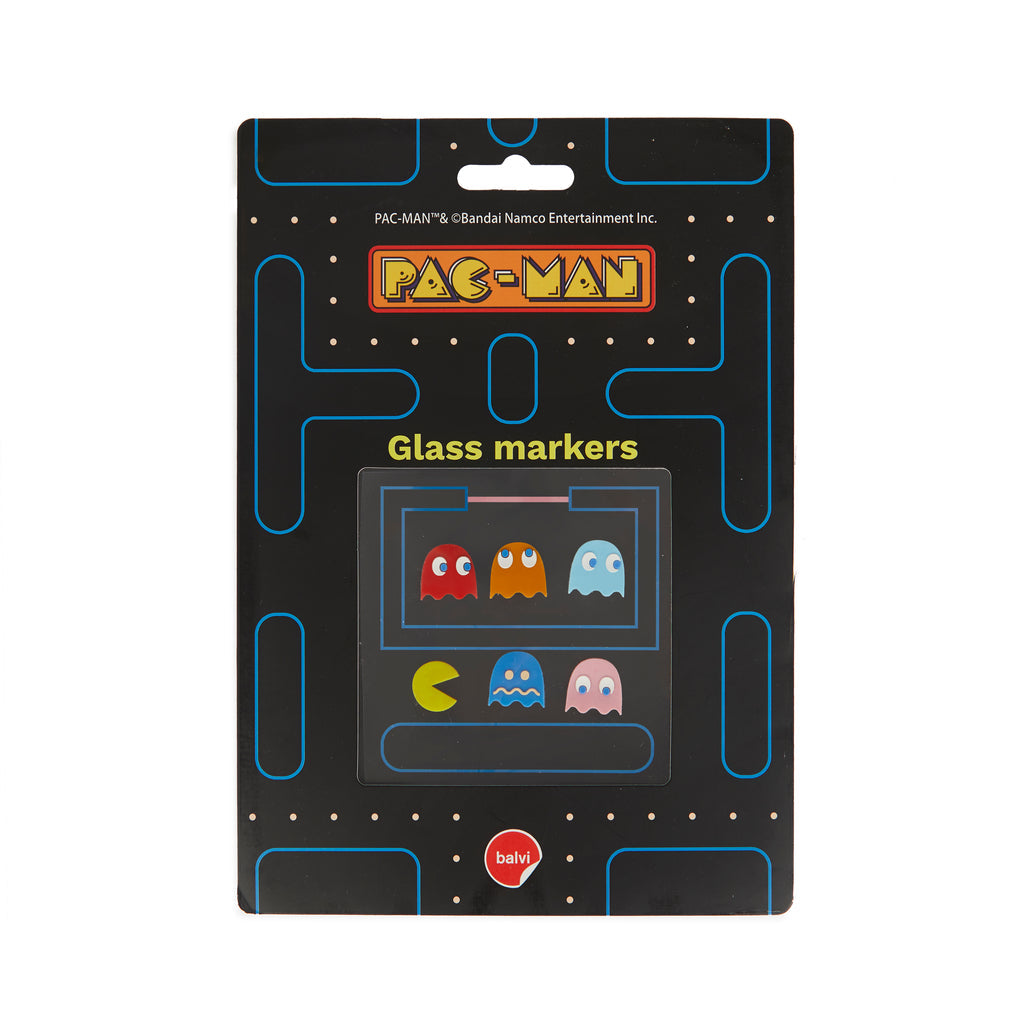 Pac-Man Glass Markers