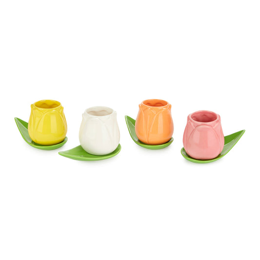 Tulip Coffee cup set x4