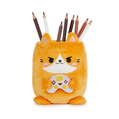 Fluffy Kawaii Gamer Pencil Holder