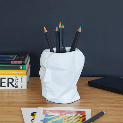 The Head Pencil Holder