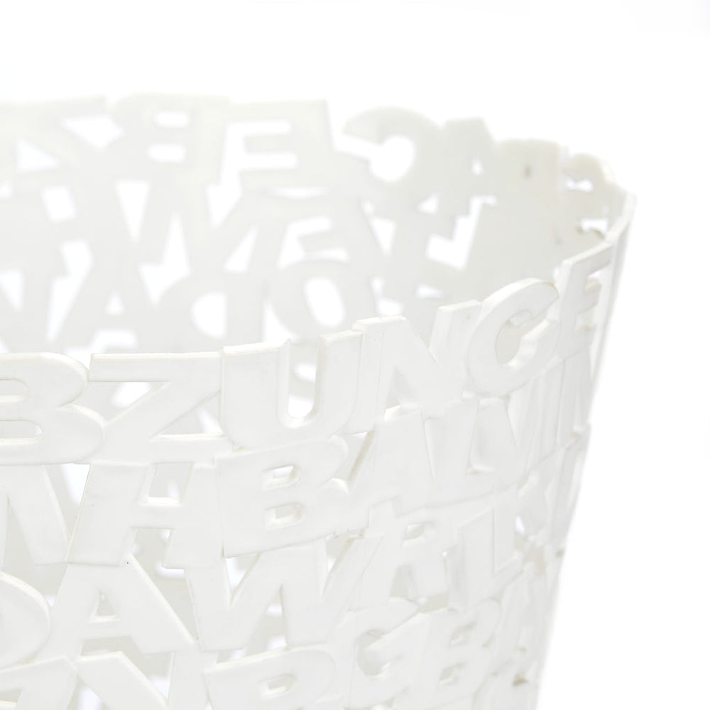 Corbeille à papier Letters