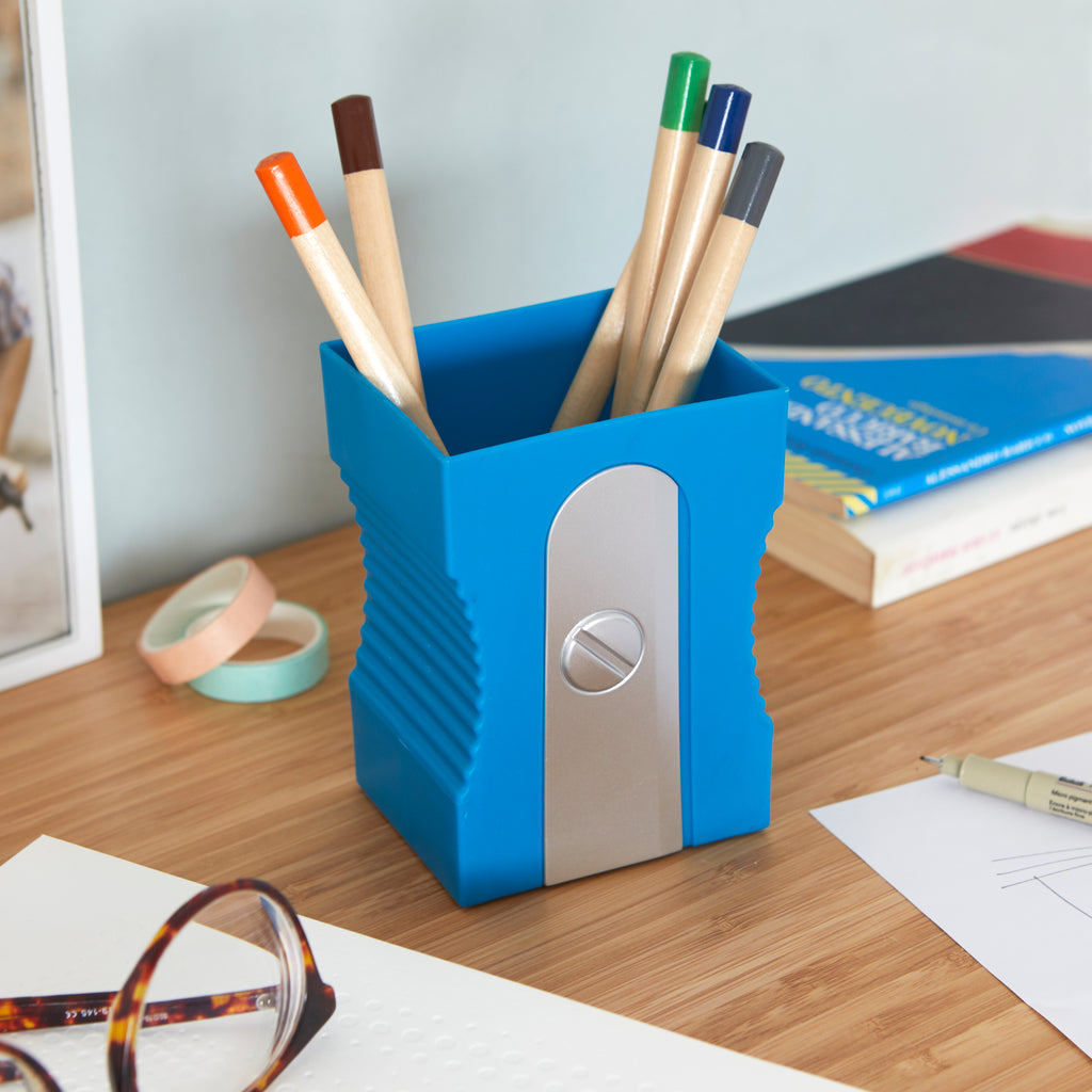 Taille-crayon Pot à crayons