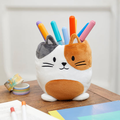 Pot à crayons Fluffy Kitty Calico