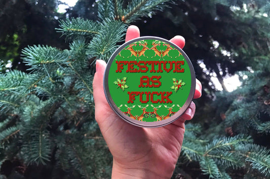 Festive as Fuck Christmas Scented Candle