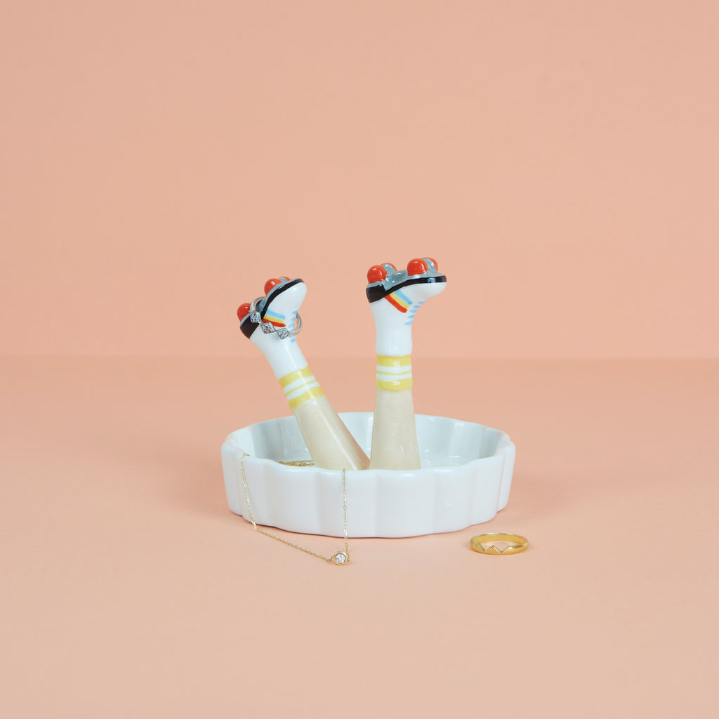 Happy Legs Retro Jewelry Holder