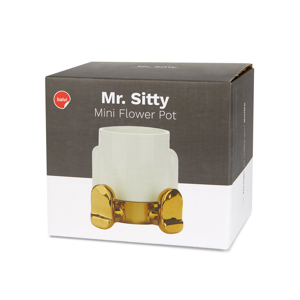 Pot de fleurs Mini Mr. Sitty
