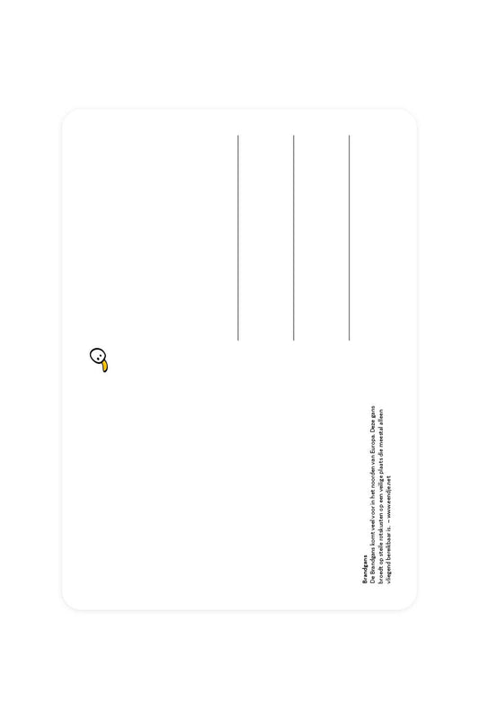 Postcard with Barnacle Goose