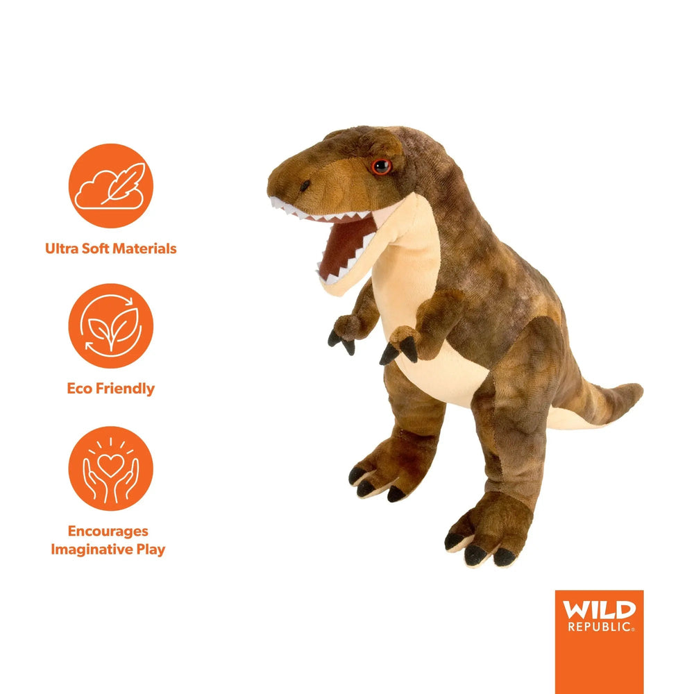 Plüschfigur Dinosaure (T‑Rex) - 25 cm