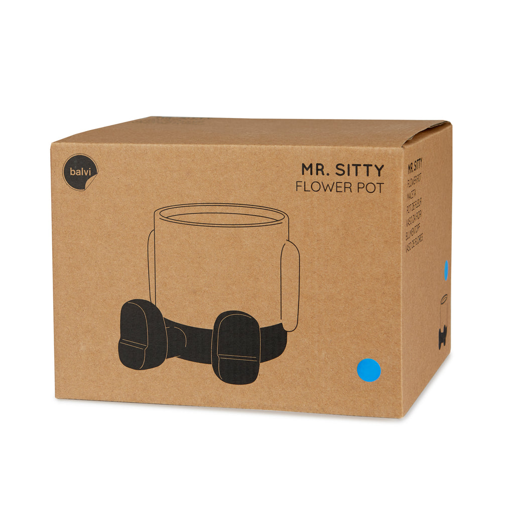 Pot de fleurs Mr. Sitty