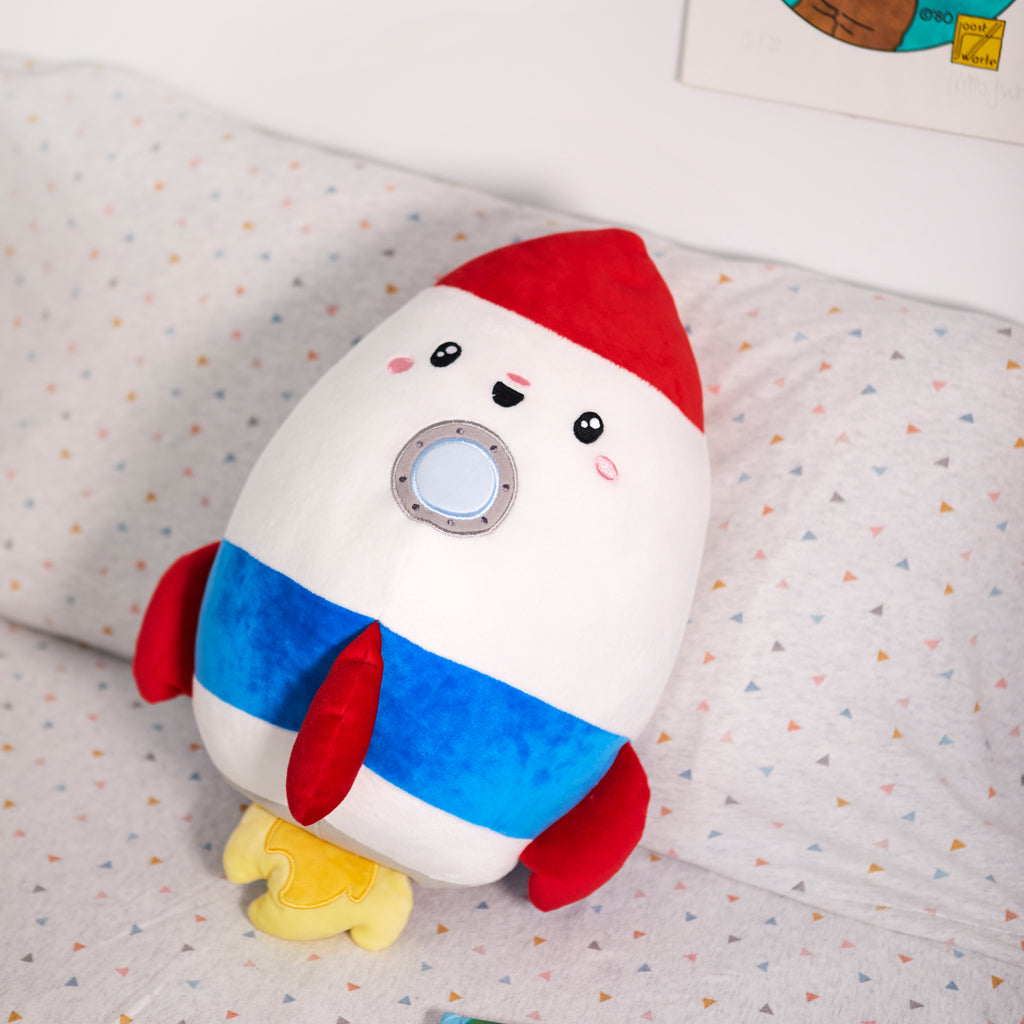 Fluffy Rocket Cushion