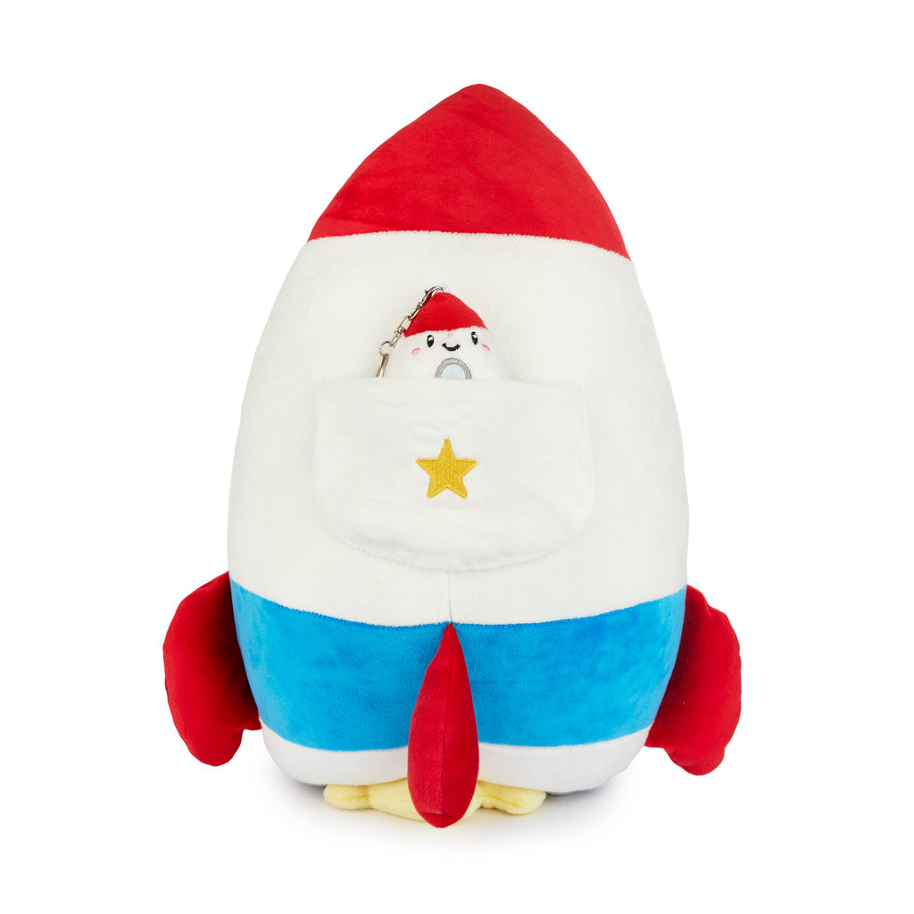 Fluffy Rocket Cushion