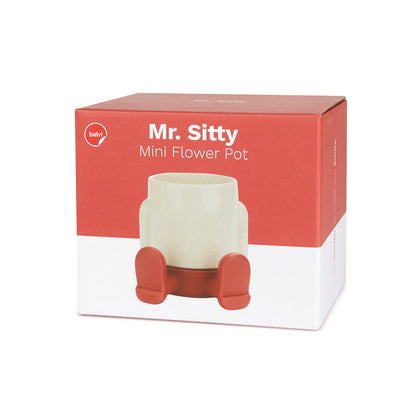 Pot de fleurs Mini Mr. Sitty