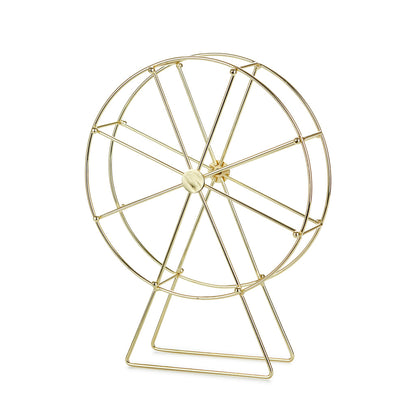 Golden Wheel Jewelry Holder
