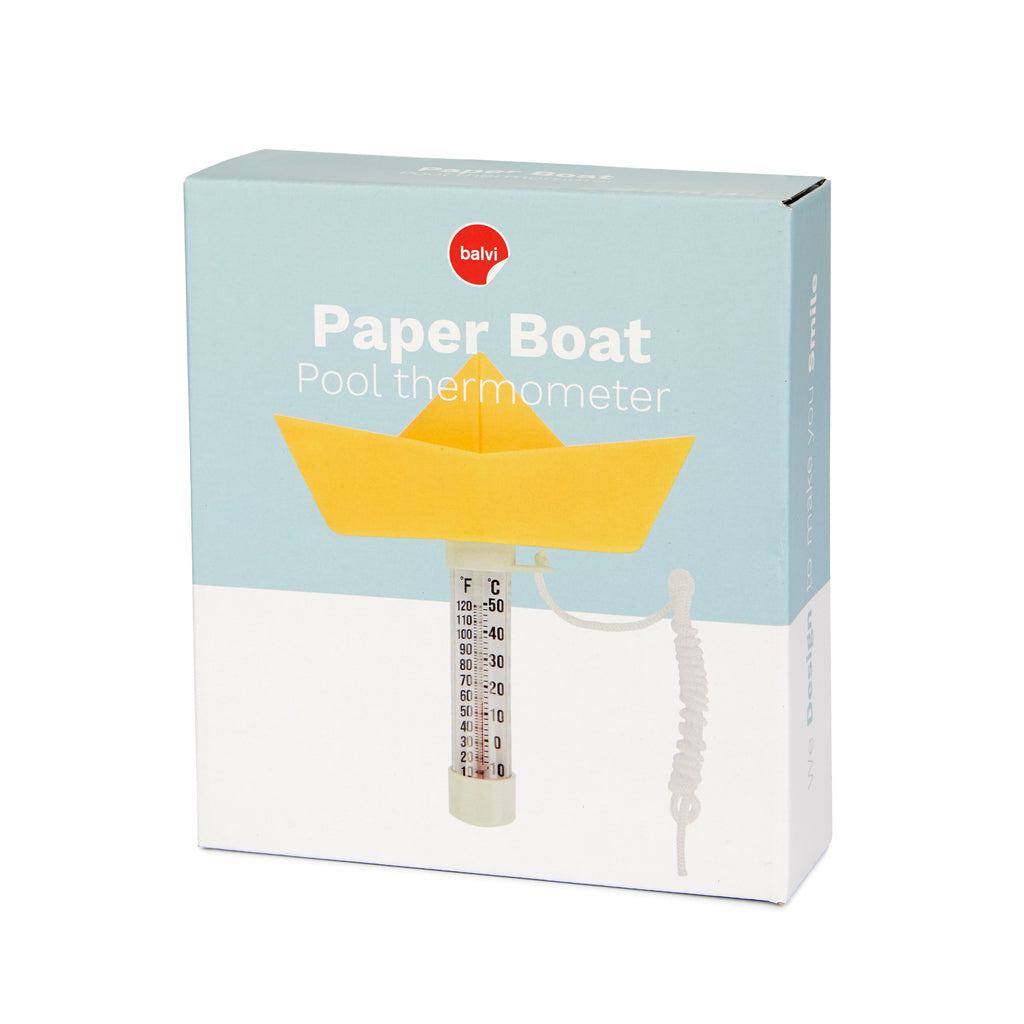 Thermomètre de piscine Paper Boat